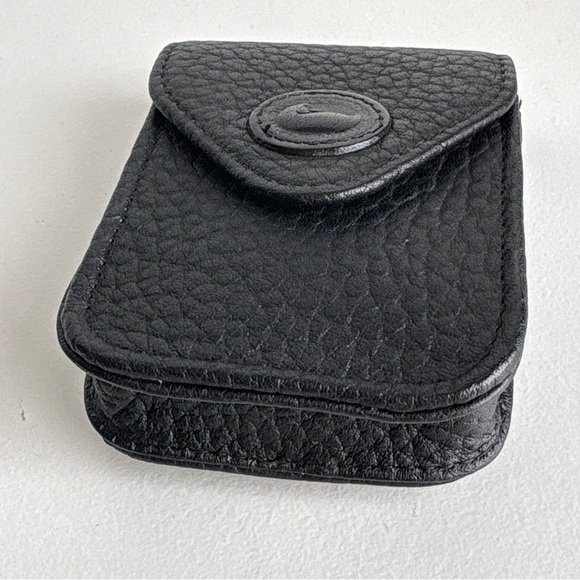 Dooney & Bourke all weather leather Snap Button Strap Caddy Purse bag accessory - Picture 8 of 15